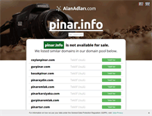 Tablet Screenshot of pinar.info