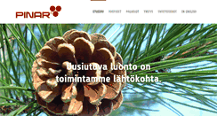 Desktop Screenshot of pinar.fi
