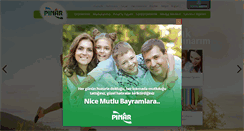 Desktop Screenshot of pinar.com.tr
